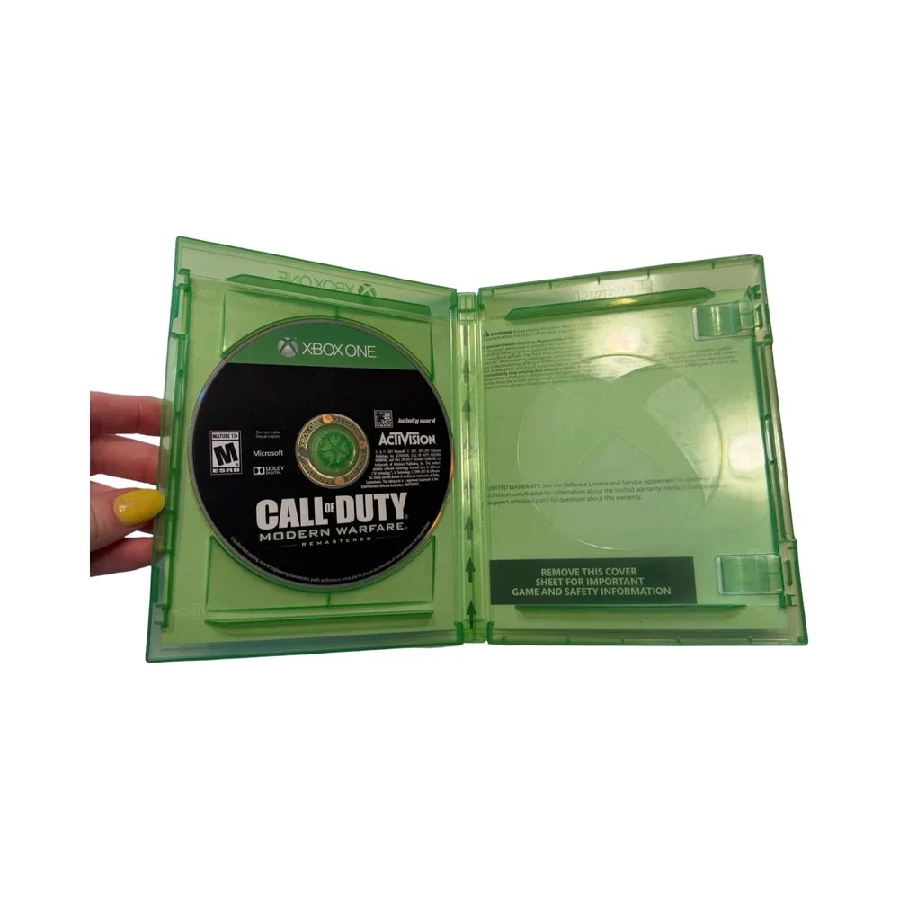 Call of Duty Modern Warfare Remastered Xbox One Activision FPS EUC